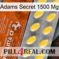 Adams Secret 1500 Mg 42